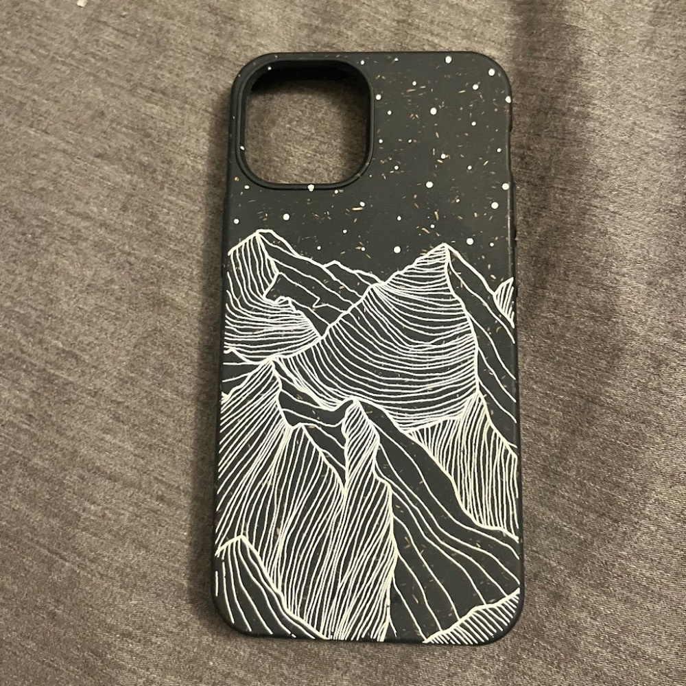 Black Night Panorama iPhone 13 Mini Case Pela Case